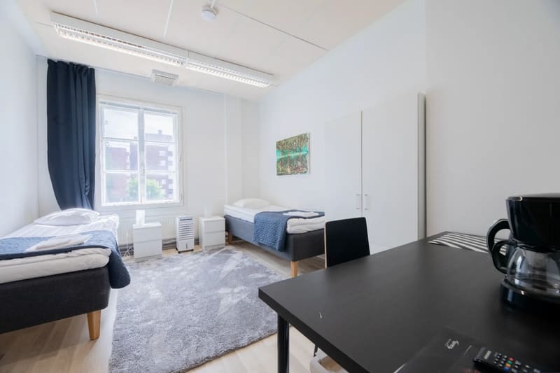 Basic-huone kahdelle, jaettu kylpyhuone – Hotelli Vanha Postitalo Varkaus, Varkaus · 4