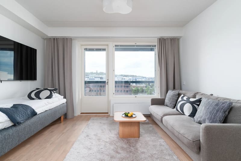 Lutakko Sky – kaksio saunalla – Rahulihomes Lutakko