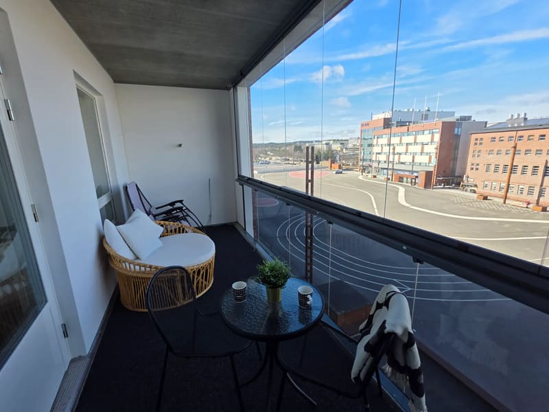 Lutakko SkyView – kolmio saunalla – Rahulihomes Lutakko