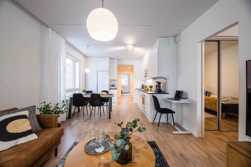 Lutakko Family – kolmio saunalla – Rahulihomes Lutakko, Jyväskylä · 4