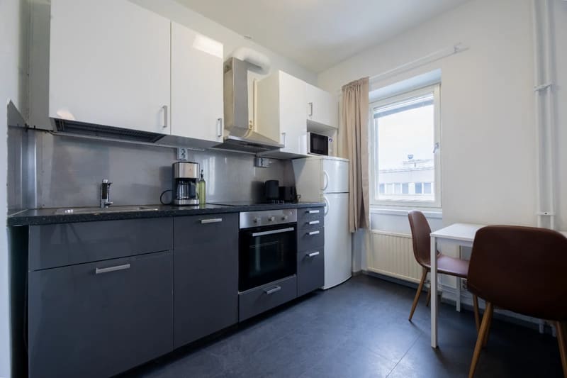 Studio 31 m² työpisteellä, 1–3 hlö · B10 – Pankkitalo Varkaus, Varkaus · 4