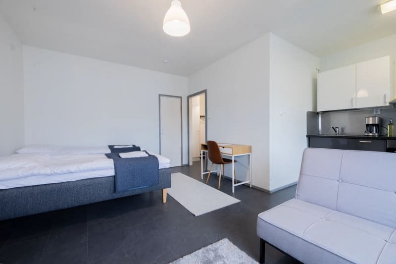 Studio 31 m² työpisteellä, 1–3 hlö · B10 – Pankkitalo Varkaus, Varkaus · 5