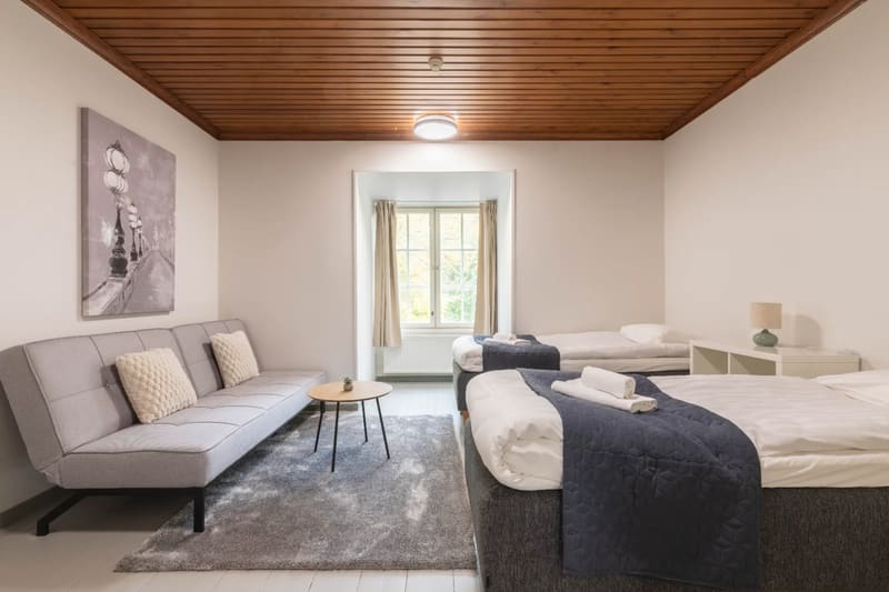 Kolmio 65 m² · 2 mh omilla kylpyhuoneilla – Korpela Apartments Varkaus