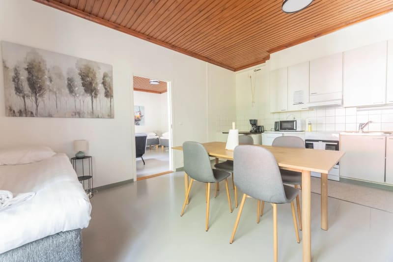 Kaksio 43 m² · 1–4 hlö – Korpela Apartments Varkaus, Varkaus · 2