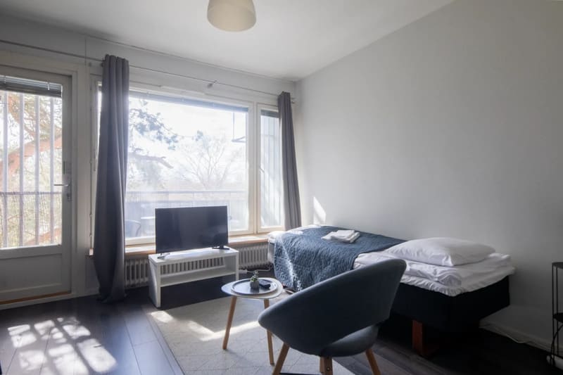 Laivalinnankatu 4 – studio with balcony and parking – Vuokrakaista Apartments, Varkaus