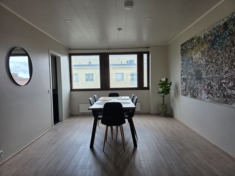 Three bedrooms and balcony, 4 guests · A17 – Tertunkulma apartments Varkaus, Varkaus · 5