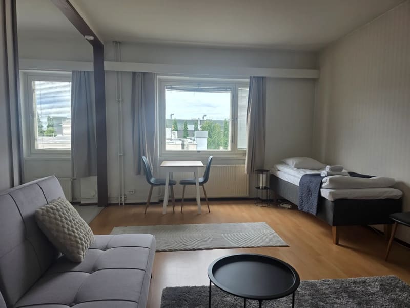 Studio 31 m², kaksi vuodetta · B14 – Pankkitalo Varkaus, Varkaus · 2